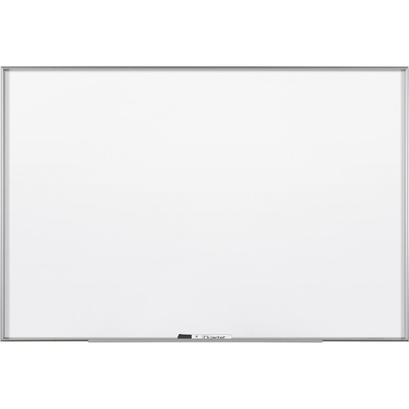 Quartet Fusion Nano-Clean Magnetic Dry-Erase Board - 48" (4 ft) Width x 36" (3 ft) Height - White Surface - Silver Aluminum Frame - Horizontal/Vertical - Magnetic - 1 Each