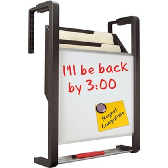 Quartet Magnetic Dry Erase Panel with File Pocket