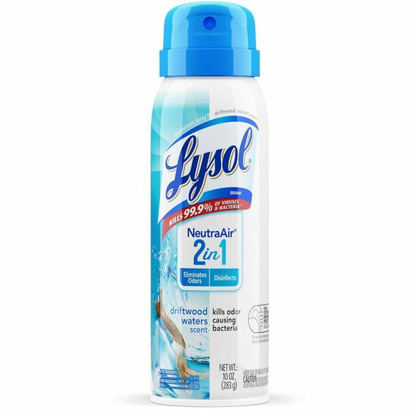 Lysol Neutra Air 2 in 1 Spray - 10 oz (0.62 lb) - Driftwood Water Scent - 1 Each