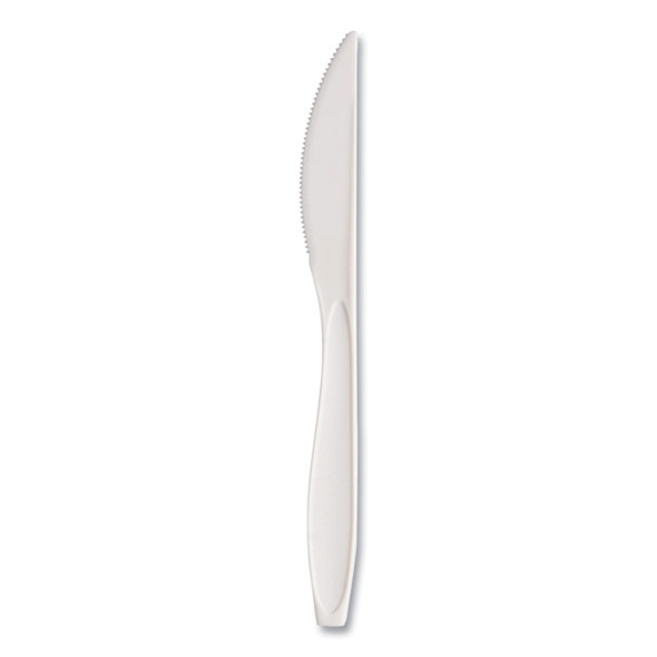 Reliance Mediumweight Cutlery, Standard Size, Knife, Bulk, White, 1,000/Carton