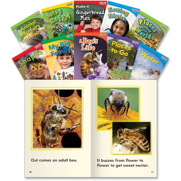 Shell Education TFK Emergent 1st-Grade Book Set 3 Printed Book - Book - Grade 1 - English