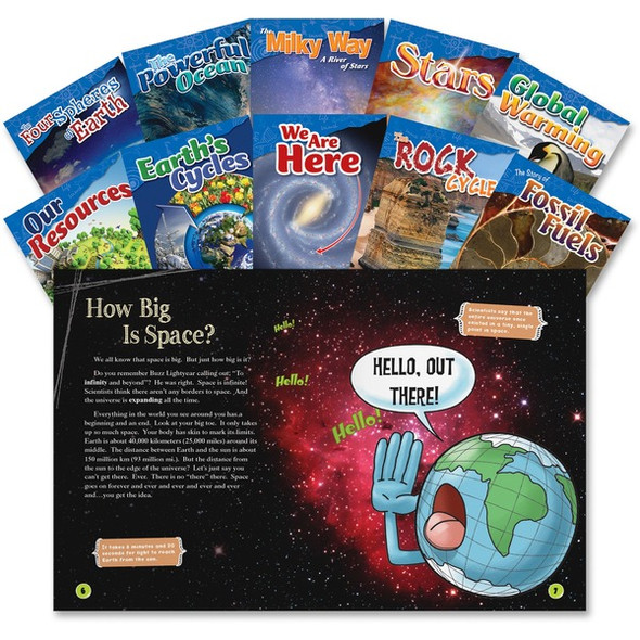 Shell Education 4&5 Grade Earth and Science Books Printed Book - Book - Grade 4-5