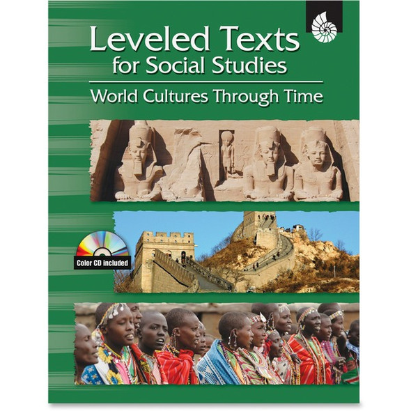 Shell Education World Cultures Leveled Texts Book Printed/Electronic Book - 144 Pages - Shell Educational Publishing Publication - 2007 April 16 - Book, CD-ROM - Grade 4-12