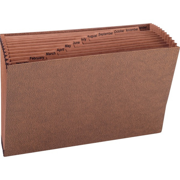Smead TUFF Legal Recycled Expanding File - Legal - 8 1/2" x 14" Sheet Size - 7/8" Expansion - 12 Pocket(s) - Recycled - 1 Each