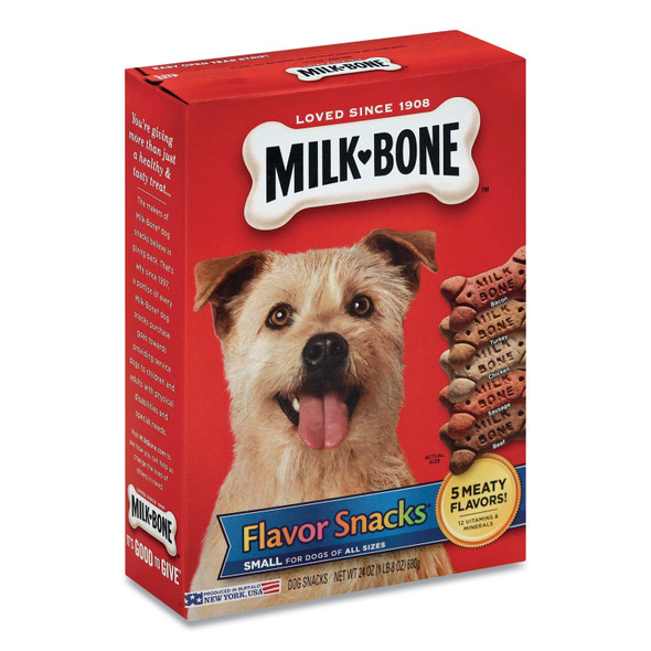 Small Sized Dog Biscuits, Bacon; Beef; Chicken; Sausage; Turkey, 24 oz