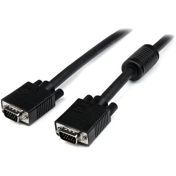 StarTech.com 1 ft Coax High Res Monitor VGA Cable HD15 M/M - Connect your VGA monitor with the highest quality connection available - 1ft vga cable - 1ft vga video cable - 1ft vga monitor cable -1ft hd15 to hd15 cable