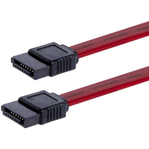 StarTech.com 12in SATA Serial ATA Cable - This high quality SATA cable is designed for connecting SATA drives even in tight spaces.