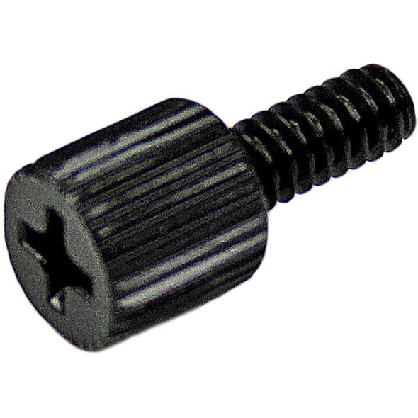 StarTech.com 6-32, 5/16in Long Black Metal Computer Case Thumbscrew &acirc;&euro;" Pkg of 50 - Metal Thumbscrews - PC Case Thumbscrew - 8 mm (pack of 50 ) - Metal