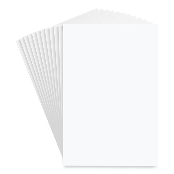 Scratch Pads, Unruled, 3 x 5, White, 100 Sheets, 12/Pack