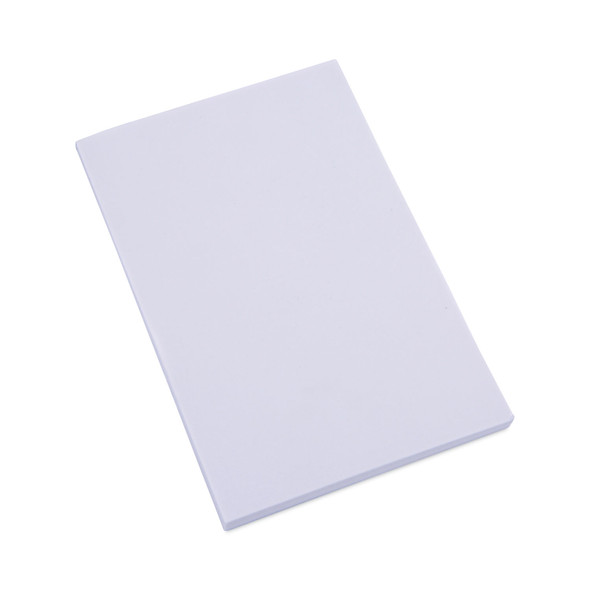 Scratch Pad Value Pack, Unruled, 4 x 6, White, 100 Sheets, 120/Carton