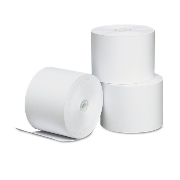 Direct Thermal Printing Paper Rolls, 2.25" x 165 ft, White, 3/Pack