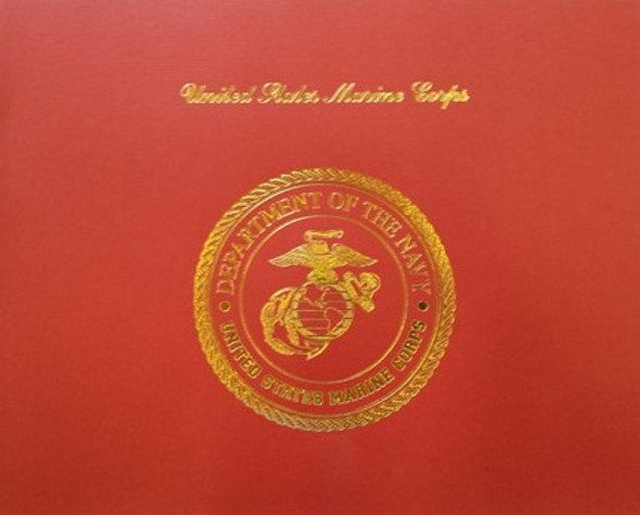 Award Folder USMC W/Logo LANDSCAPE