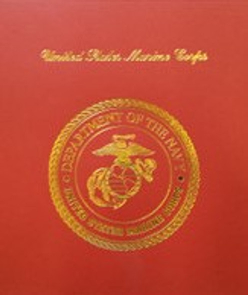 Award Folder USMC w/Logo PORTRAIT