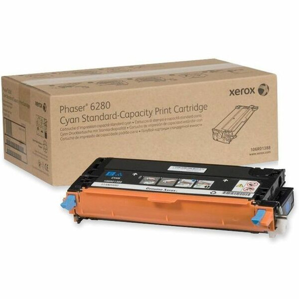 Xerox Original Toner Cartridge - Laser - 2200 Pages - Cyan - 1 Each