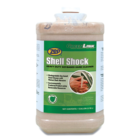 Shell Shock Heavy Duty Soy-Based Hand Cleaner, Cinnamon, 1 gal Bottle