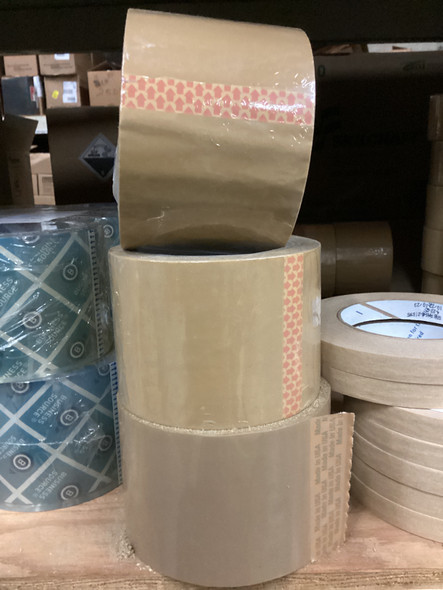 AbilityOne  Tape Packing Plastic 3in Tan