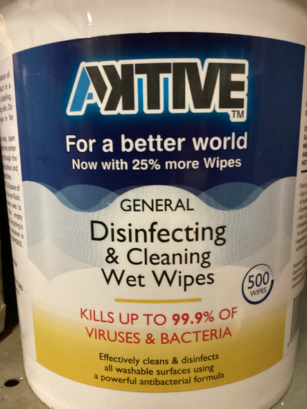 Wipe, Disinfecting 500 wipes