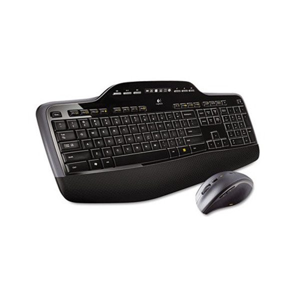 LOGITECH, INC. MK710 Wireless Keyboard Mouse Combo, 2.4 GHz Frequency/30 ft Wireless Range, Black
