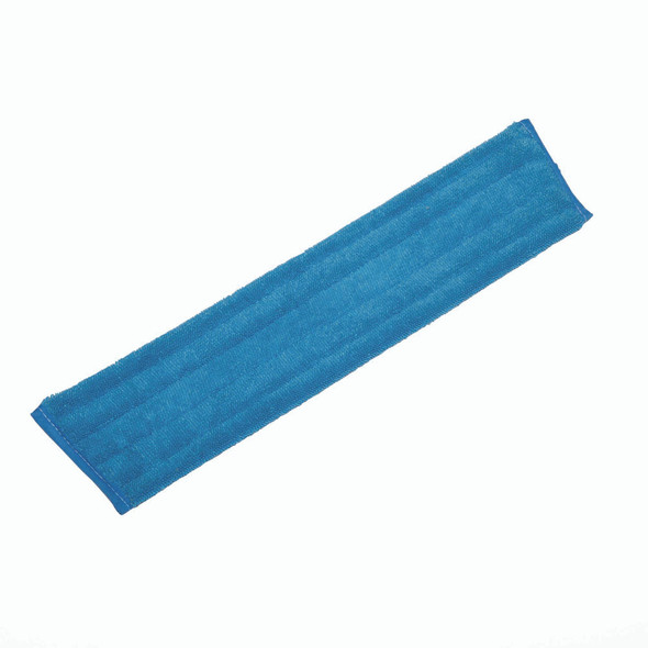 SKILCRAFT® Microfiber Flat Mop - Wet Mop - 24" - Blue