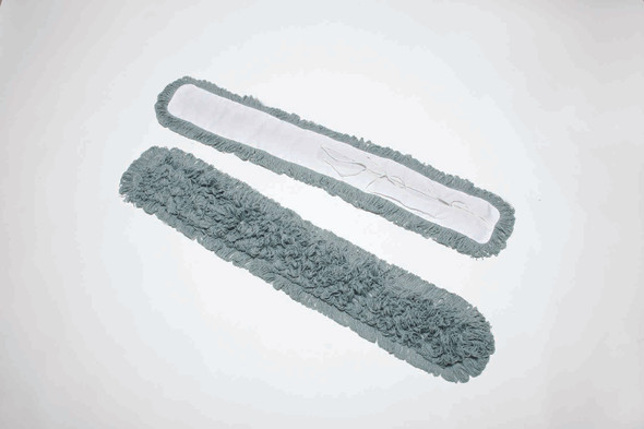 Inhibitor™ Anti-Microbial Dust Mop Head - Fits 5" x 48" Frame - Green