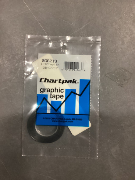 Chartpak Metallic CHROME 1/16