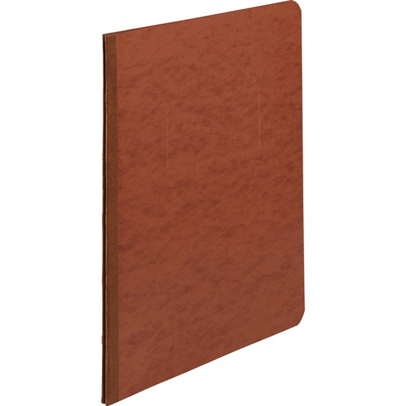 ACCO Presstex Letter Recycled Report Cover - 3" Folder Capacity - 8 1/2" x 11" - Red - 30% Recycled - 1 Each