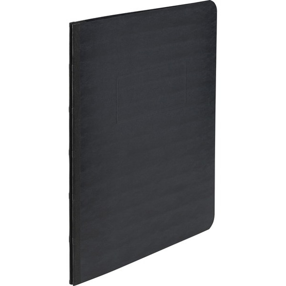 ACCO Letter Recycled Report Cover - 3" Folder Capacity - 8 1/2" x 11" - Black - 30% Recycled - 1 Each