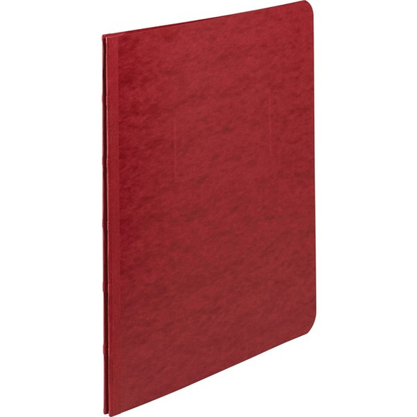 ACCO Letter Recycled Report Cover - 3" Folder Capacity - 8 1/2" x 11" - Executive Red - 50% Recycled - 1 Each