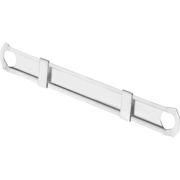 ACCO File Fastener Base - Standard - 1" Size Capacity - Heavy Duty, Coined Edge, Self-adhesive - 100 / Box - Metal