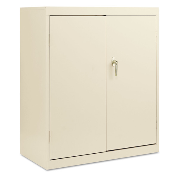 Economy Assembled Storage Cabinet, 36w x 18d x 42h, Putty