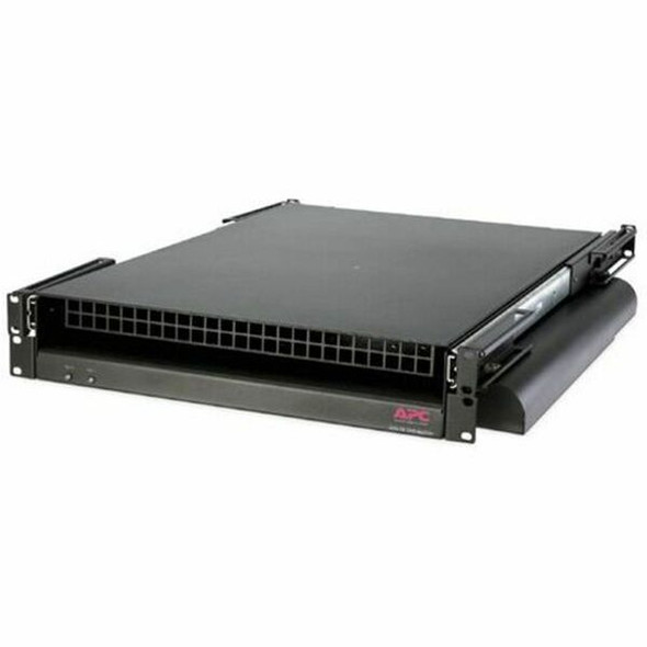 APC by Schneider Electric ACF202BLK Rack Side Air Distribution System - 260 CFM - Rack-mountable - Black - Black - 2U - 120 V