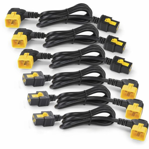 APC by Schneider Electric AP8712R Power Extension Cord - For PDU - Black - 2 ft Cord Length - 1
