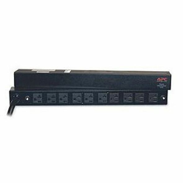 APC Basic Rack 2.88kVA PDU - 10 x NEMA 5-20R - 2.88kVA - 1U 19" Rack-mountable