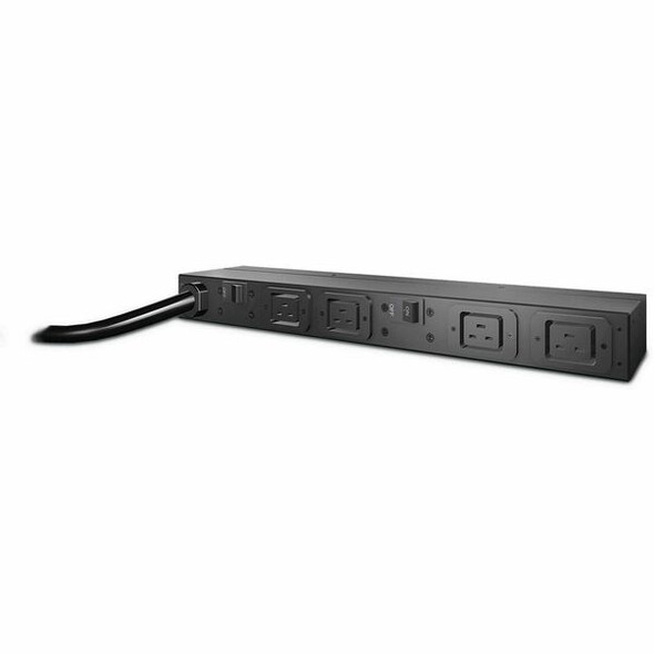 APC Basic Rack 6.24kVA PDU - 4 x IEC 320-C19 - 6.24kVA - 1U Rack-mountable