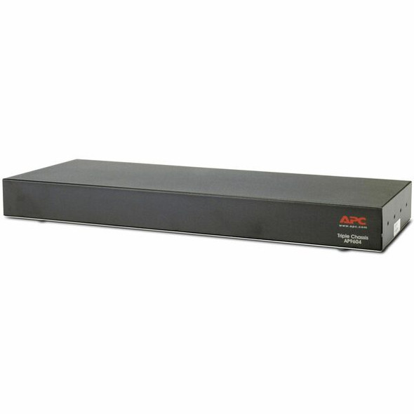 APC AP9604BLK SmartSlot Triple Management Chassis - Serial