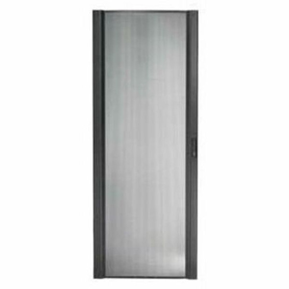 APC by Schneider Electric Perforated Curved Door Panel - Black - 1 Pack - 85.9" Height - 29.5" Width - 1.4" Depth