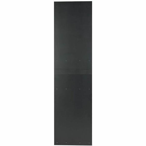 APC by Schneider Electric End of Row Panel for Double Sided 84" Performance Vertical Cable Manager - Cable Manager - Black