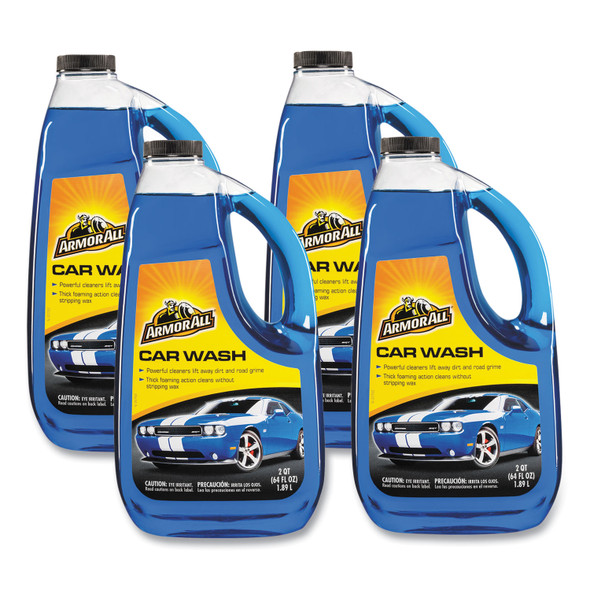 Car Wash Concentrate, 64 oz Bottle, 4/Carton