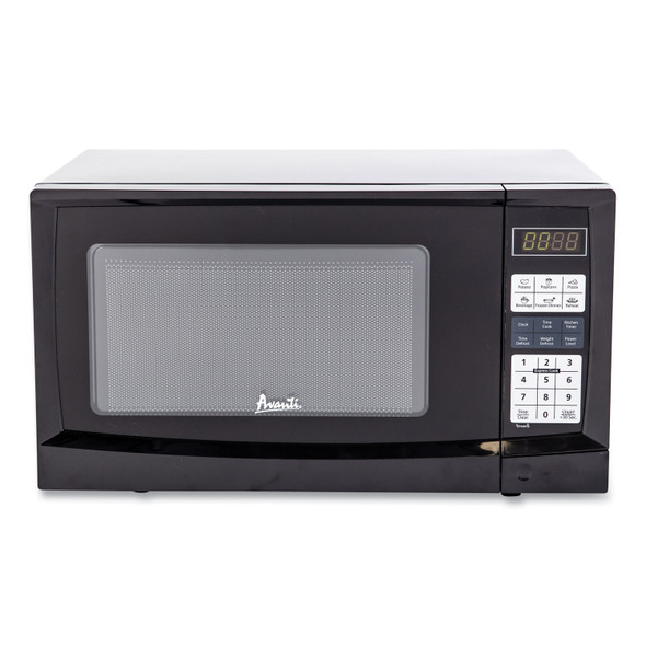 0.9 Cu. Ft. Countertop Microwave, 19 x 13.75 x 11, 900 Watts, Black