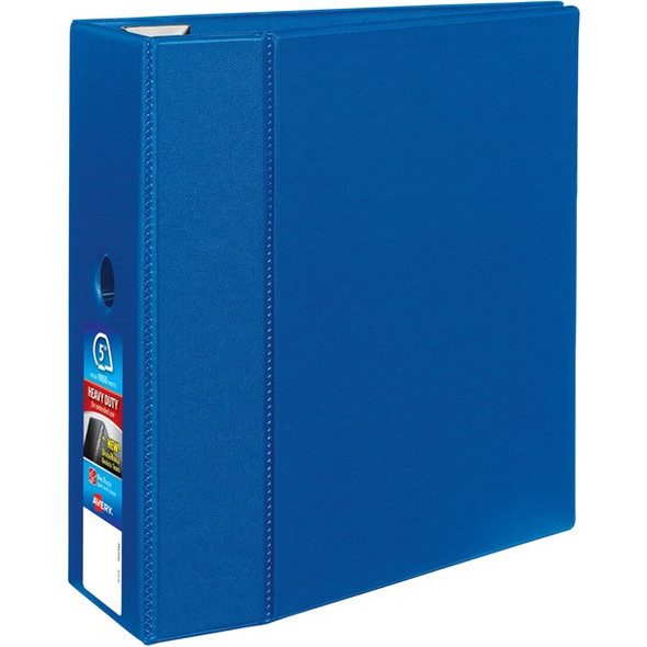 Avery&reg; Heavy-Duty Blue 5" Binder (79886) - Avery&reg; Heavy-Duty 3 Ring Binder, 5" One Touch EZD&reg; Rings, 2.3/4.8" Spine, 1 Blue Binder (79886)