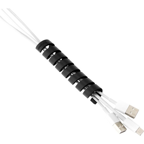 Advantus Bluelounge CableCoil - Cable Organizer - Black - 4