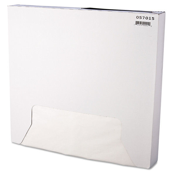 Grease-Resistant Paper Wraps and Liners, 15 x 16, White, 1,000/Box, 3 Boxes/Carton