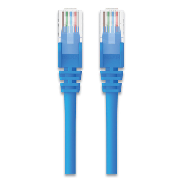 CAT6 UTP Computer Patch Cable, 7 ft, Blue