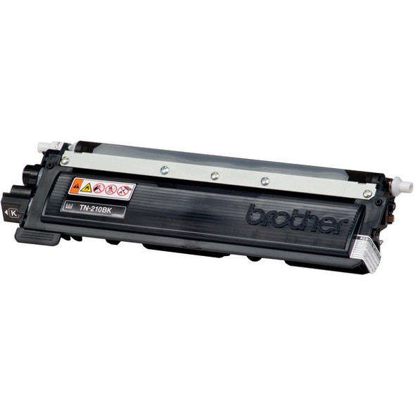 Brother Genuine TN210BK Black Toner Cartridge - Laser - 2200 Pages - Black - 1 Each