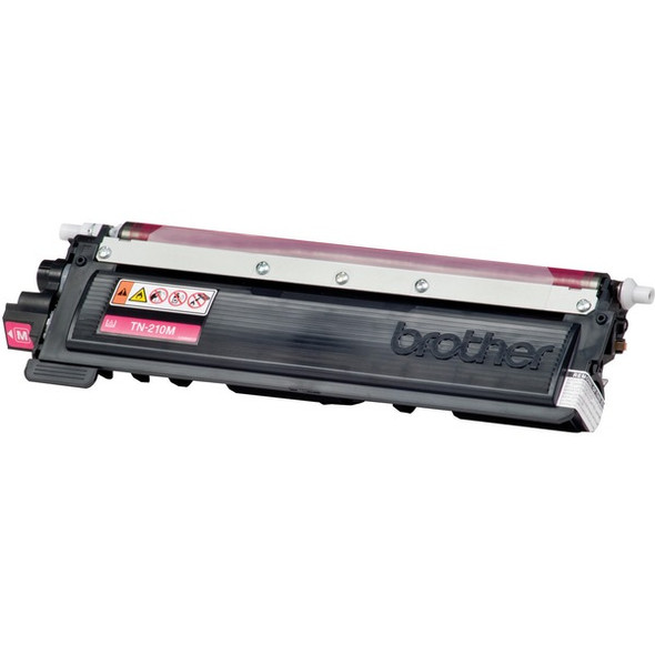 Brother Genuine TN210M Magenta Toner Cartridge. - Laser - 1400 Pages - Magenta - 1 Each