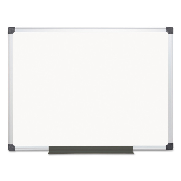 Value Melamine Dry Erase Board, 36 x 48, White Surface, Silver Aluminum Frame