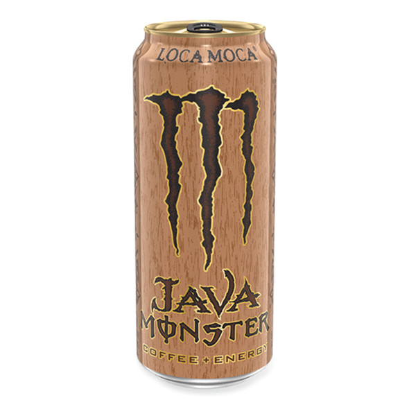 Java Monster Cold Brew Coffee, Loca Moca, 15 oz Can, 12/Pack