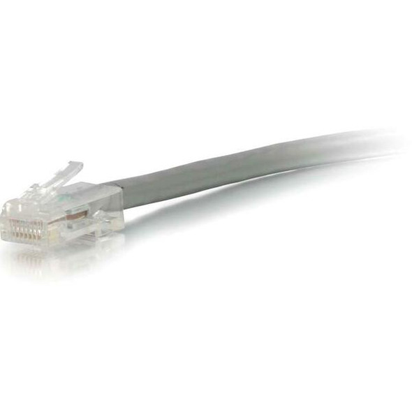 C2G 20 ft Cat6 Non Booted UTP Unshielded Network Patch Cable - Gray - 20 ft Category 6 Network Cable for Network Device - First End: 1 x RJ-45 Network - Male - Second End: 1 x RJ-45 Network - Male - Patch Cable - Gray - 1 Each