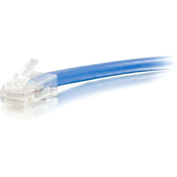 C2G 35 ft Cat6 Non Booted UTP Unshielded Network Patch Cable - Blue - 35 ft Category 6 Network Cable for Network Device - First End: 1 x RJ-45 Network - Male - Second End: 1 x RJ-45 Network - Male - Patch Cable - Blue - 1 Each