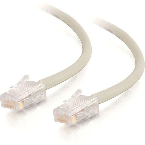 C2G 3ft Cat5e Snagless Unshielded (UTP) Network Patch Cable (USA-Made) - Gray - Category 5e for Network Device - RJ-45 Male - RJ-45 Male - USA-Made - 3ft - Gray